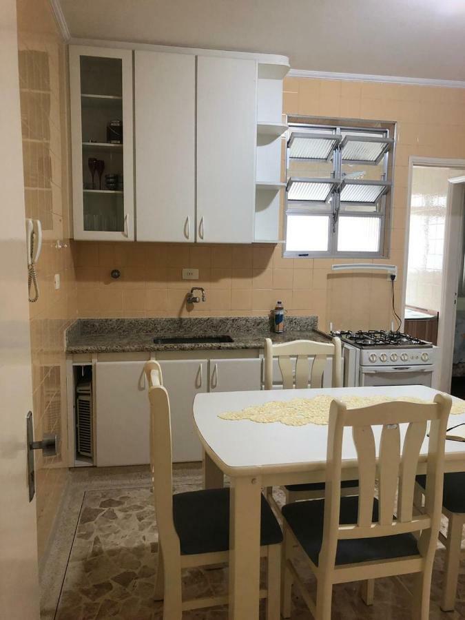 Apartamento Santos 2 Dormitorios Gonzaga / Jose Menino - 6 Pessoas Ngoại thất bức ảnh